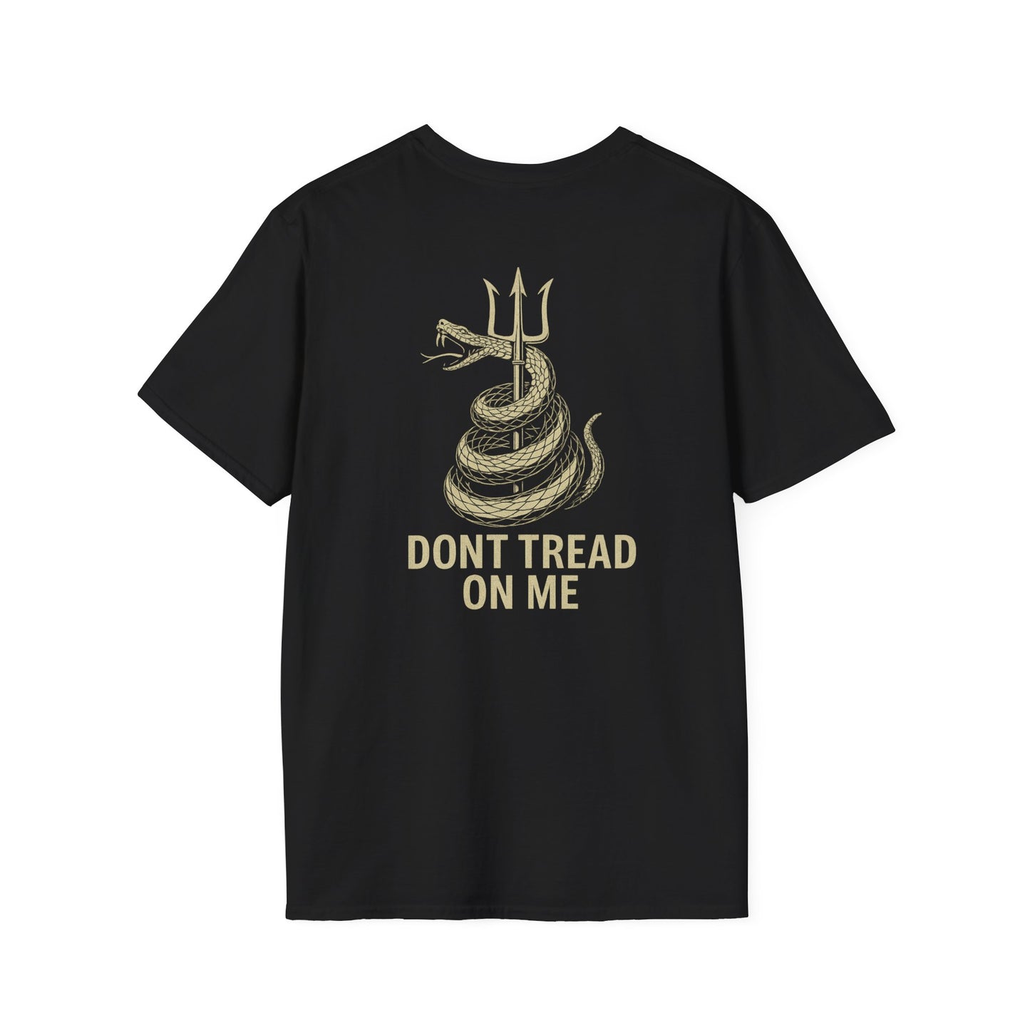 Unisex Trident T-Shirt - Don't Tread On Me Design