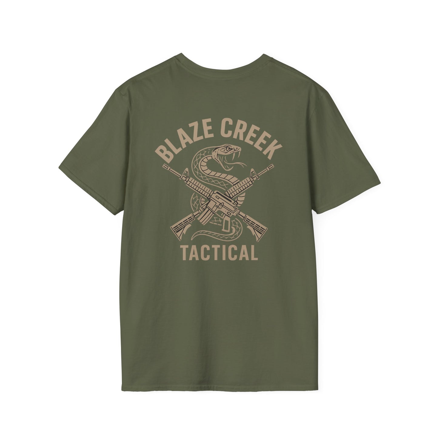 Tactical Tee - Blaze Creek Unisex Softstyle T-Shirt for Patriots and Operators