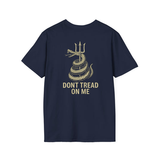 Unisex Trident T-Shirt - Don't Tread On Me Design